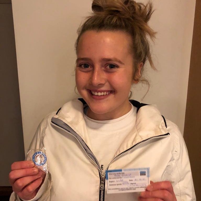 Rose Sharp achieves her C Award Umpiring qualification