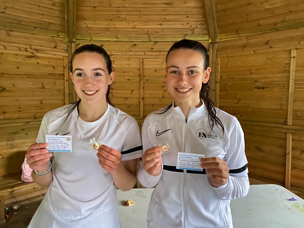 New C Award umpires at Roundwood Netball Club!